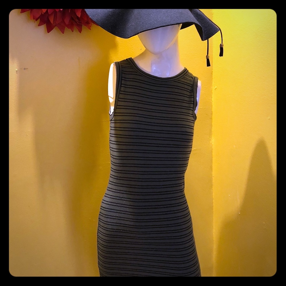Strip dress